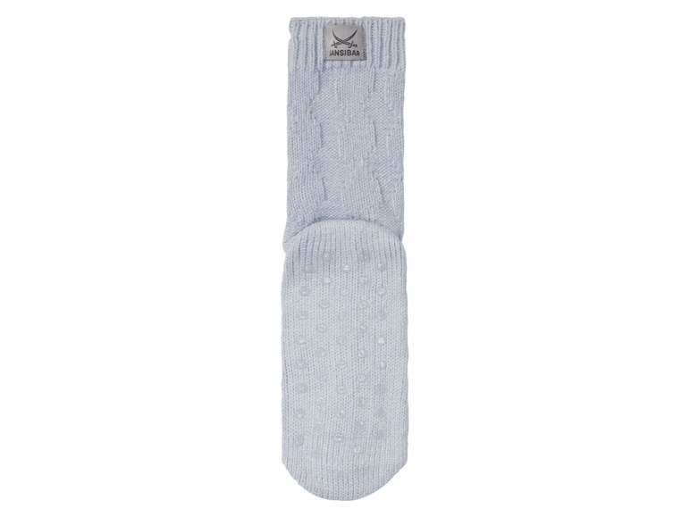 Sansibar Damen Kuschelsocken, 2 Paar, mit Silikonnoppen