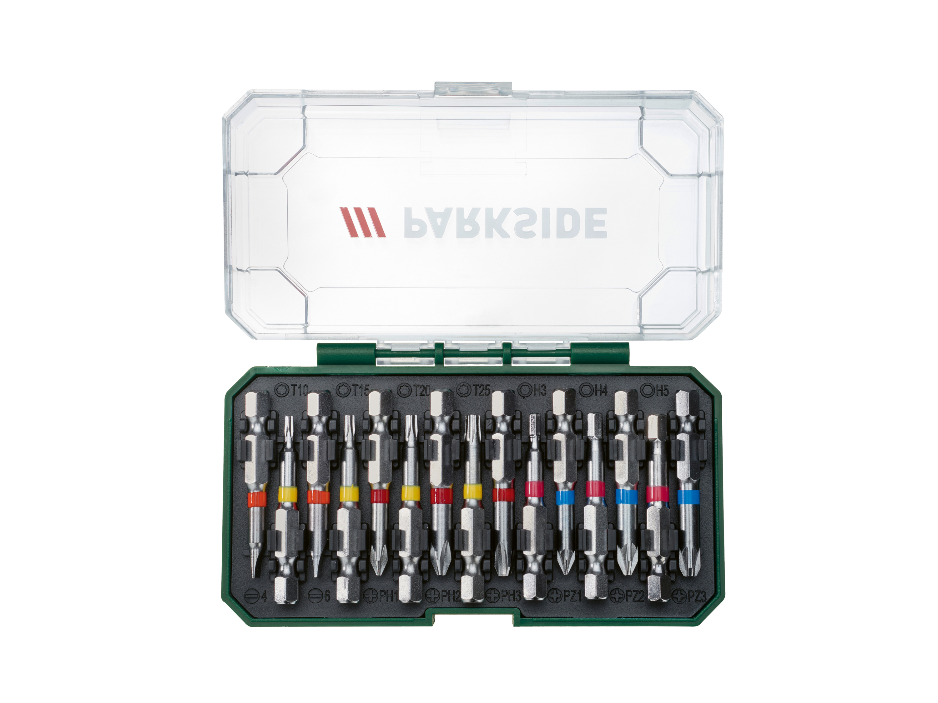 Thumbnail - PARKSIDE® Bit-Set 6/15/21 tlg. / Steckschlüssel Set 6 tlg. (Bit-Set 15 tlg. PBS 15 A1)