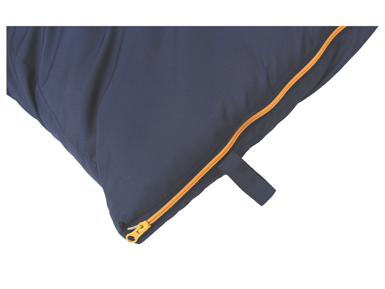 Gehe zu Vollbildansicht: TAMBU Deckenschlafsack Sayan blau/gelb - Bild 4