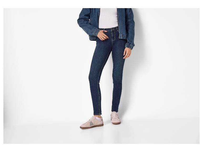 Damen Jeans, Skinny Fit, normale Leibhöhe