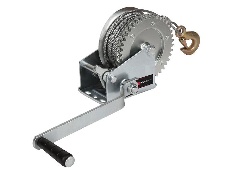 Handwinde mit Stahlseil und Haken