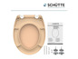 WC-Sitz Duroplast mit Soft-Close und Montageanleitung von Schütte.