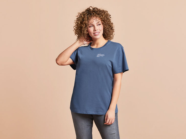Gehe zu Vollbildansicht: esmara® Damen T-Shirt, aus reiner Baumwolle - Bild 10