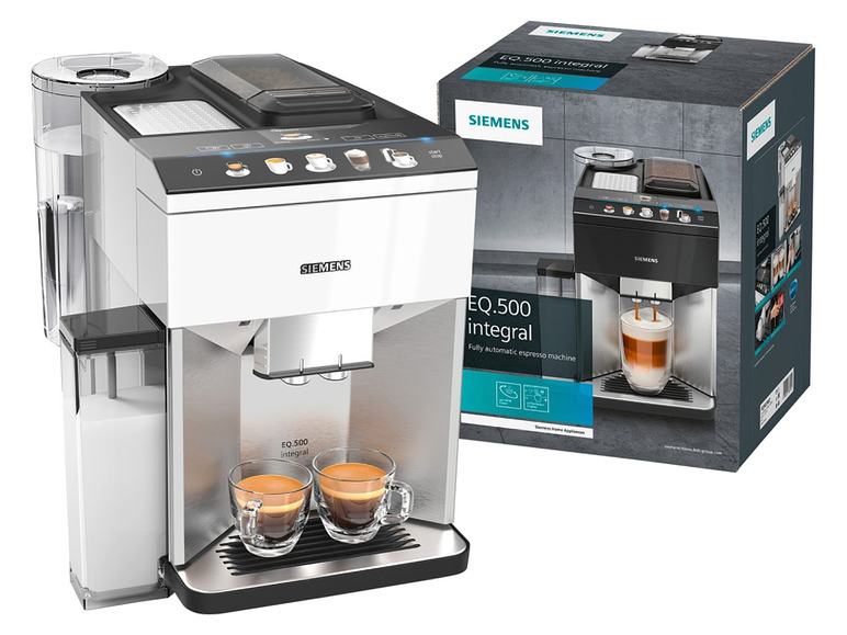 Gehe zu Vollbildansicht: Siemens Kaffeevollautomat, EQ500 integral, Edelstahl »TQ507D02« - Bild 4
