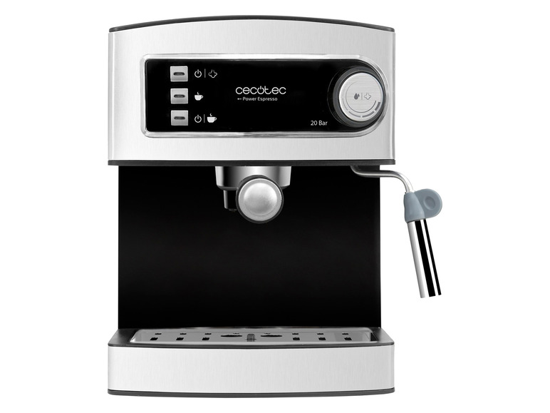 Gehe zu Vollbildansicht: Cecotec Power Espresso, 850 W, doppelter Siebträger - Bild 1