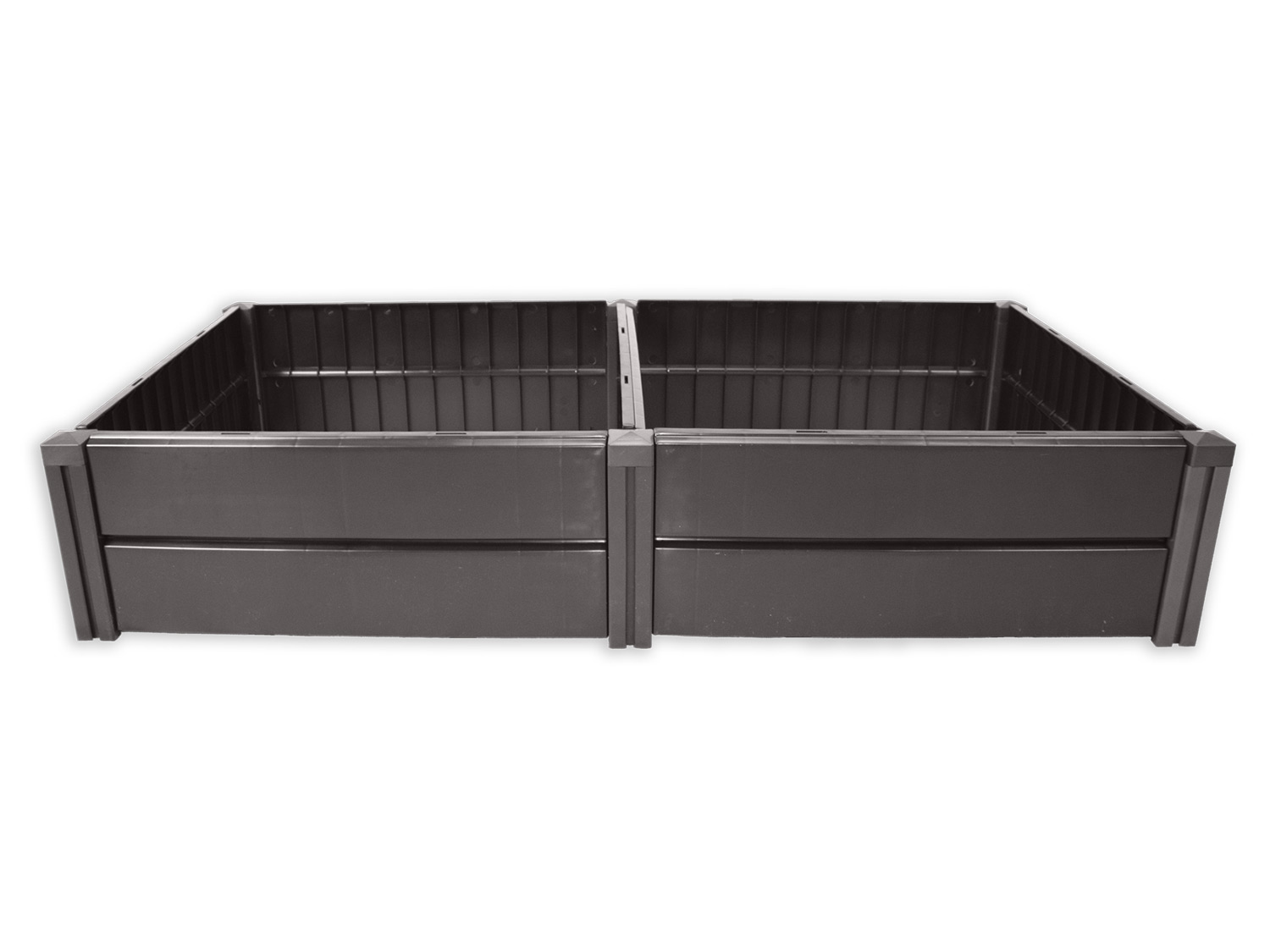 KHW Hochbeet "Demeter L" aus wetterbeständigem Kunststoff, BxTxH: 158x82x31 cm, 336 Liter – Bild 2 von 3