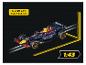 CARRERA Oracle Red Bull Racing Slotcar mit Maßen und Maßstab 1:43.