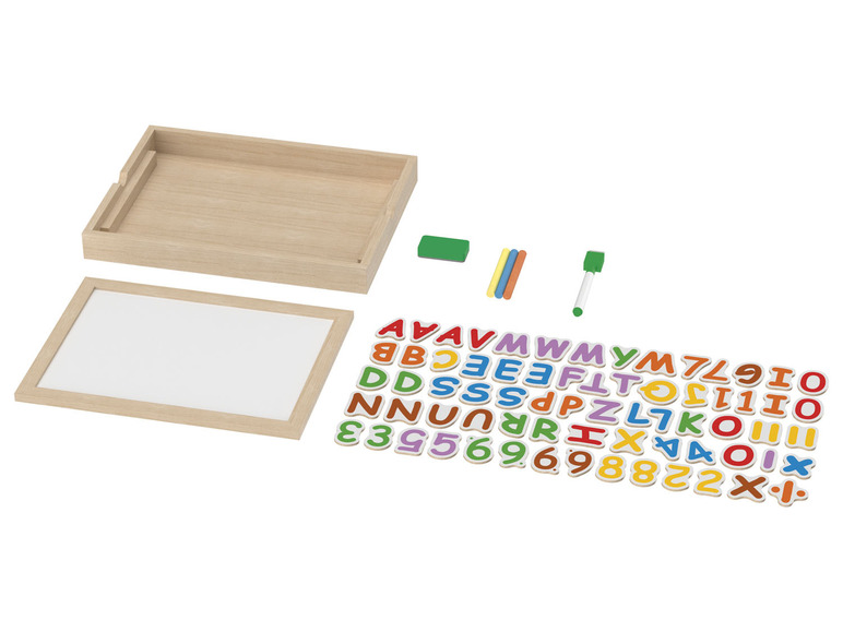 Playtive Schließfach-Spiel / Magnetbox aus Echtholz