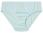 Ein Paar hellblaue Damen-Unterhosen.