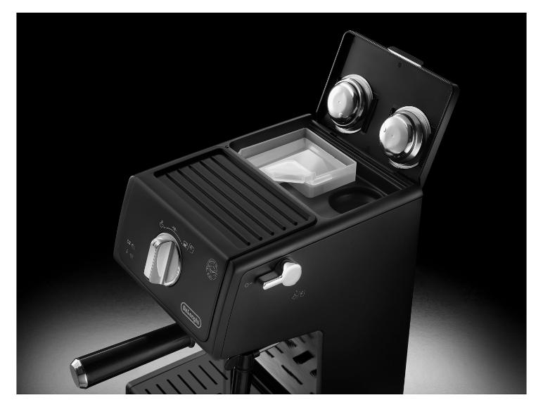 Espresso Siebträger-Maschine ECP31.21, schwarz