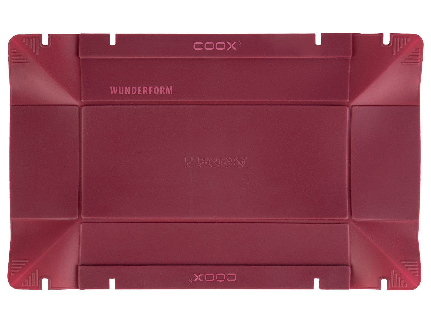 Thumbnail - Coox Silikon-Backform Wunderform M (Rot)