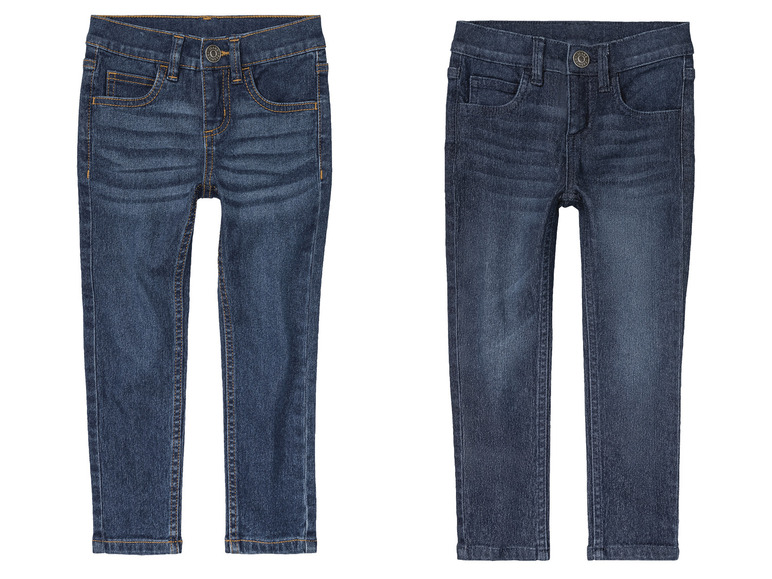 Gehe zu Vollbildansicht: lupilu® Kleinkinder Jeans, Slim Fit, im 5-Pocket-Style - Bild 1