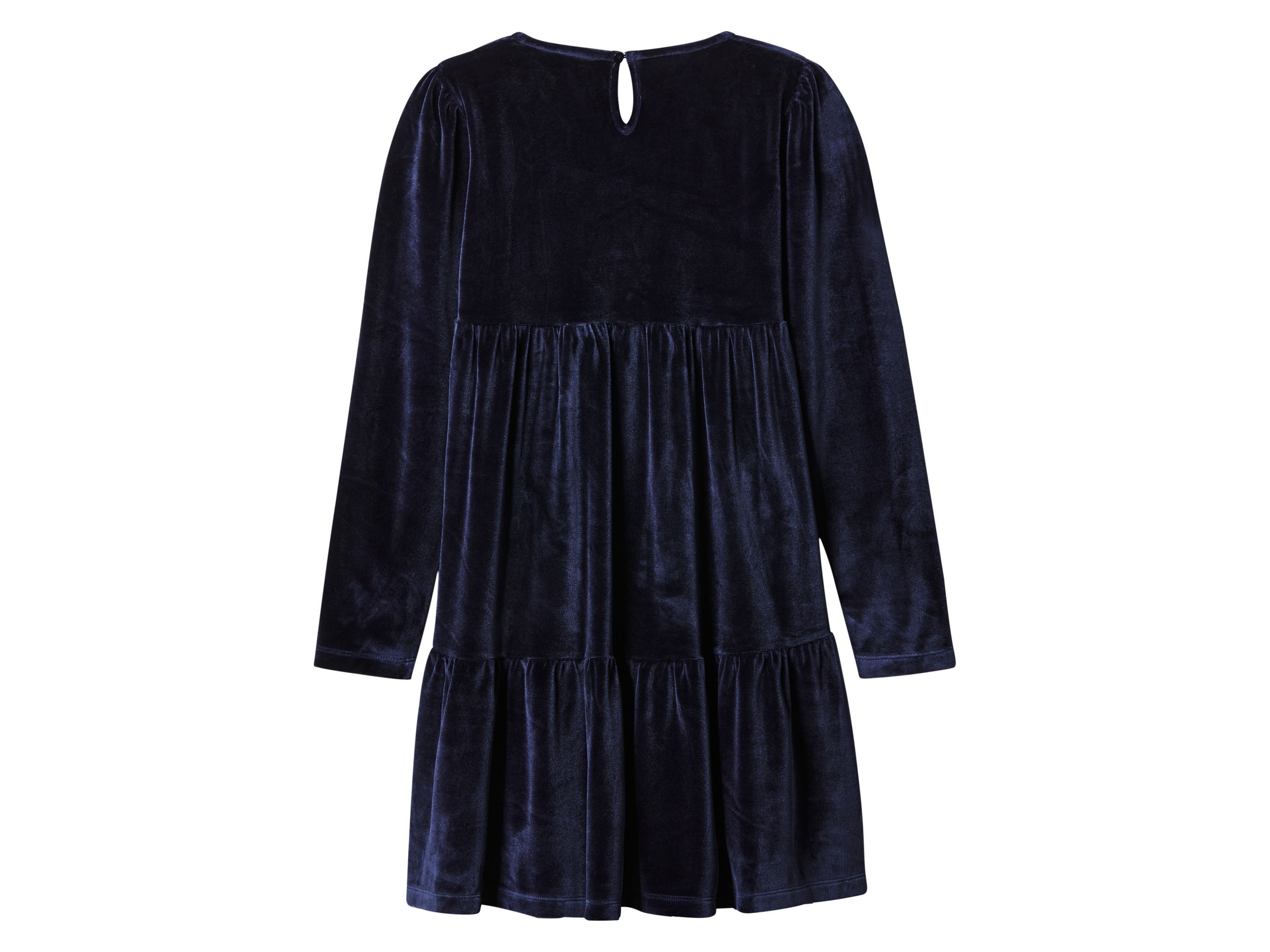 Thumbnail - esmara® Kinder Velourskleid (Navy, 158/164)