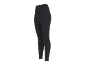 Schwarze Damen-Leggings, Gesamtansicht.