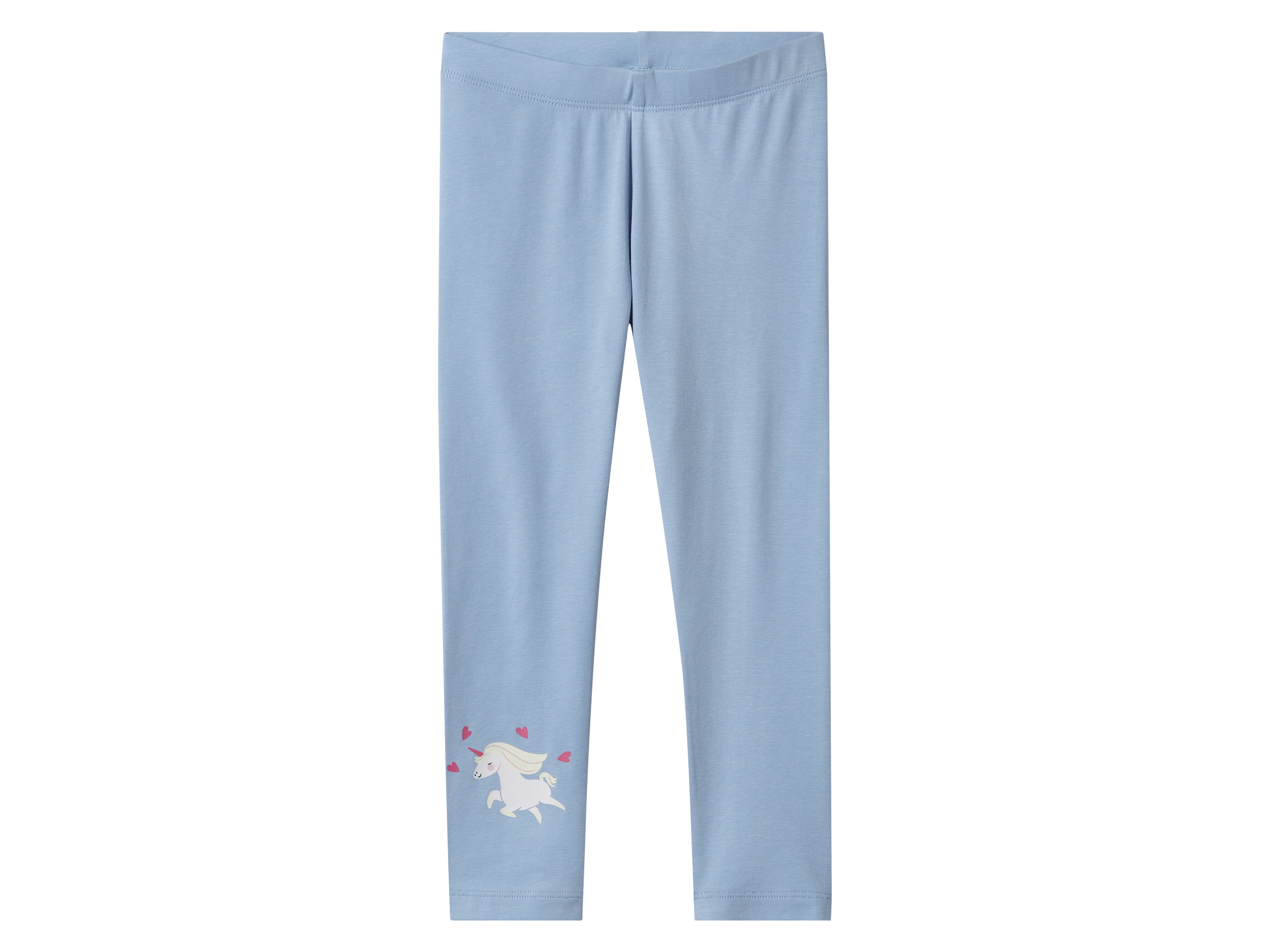 Thumbnail - lupilu® Kleinkinder Mädchen Leggings, 2 Stück (Blau, 110/116)""