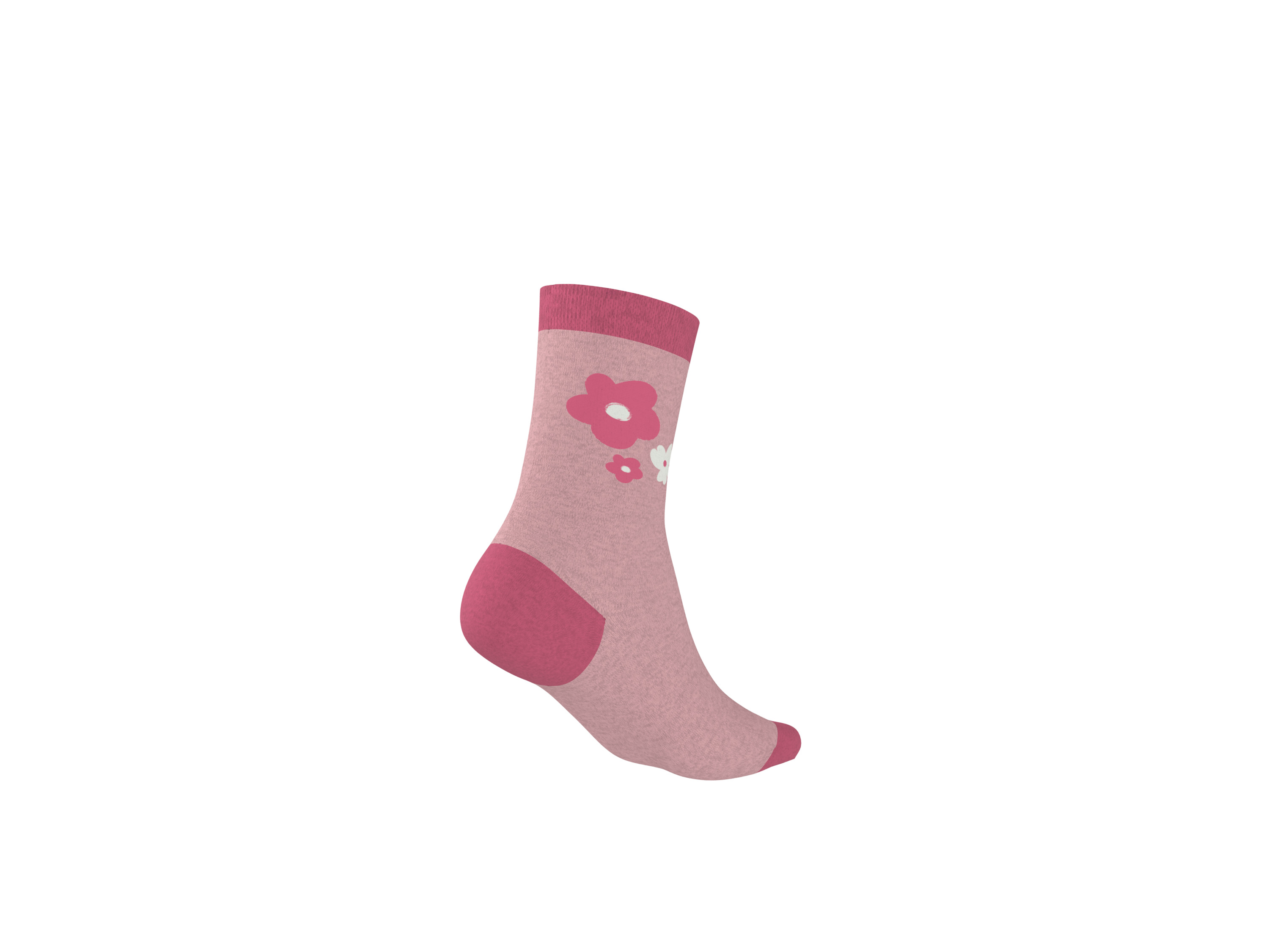 LUPILU® 2 Paar Kleinkinder Socken (Rosa, 19-22) – Bild 4 von 4