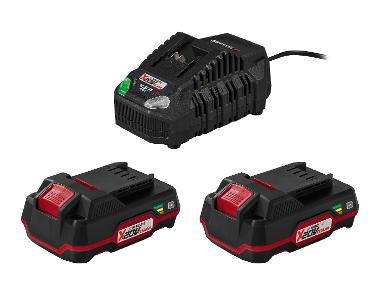 PARKSIDE® 20V Akku Set 2x »PAP 20 B1«, 2 Ah mit 20V Akku-Ladegerät 4,5A PLG 20 C3