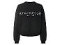 Schwarzes Sweatshirt mit dem Text „STRENESSE BLUE“ auf dem Rücken.