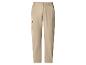 Beige Herren-Cargohose mit Seitentaschen.