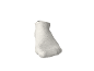 Weiße Socke