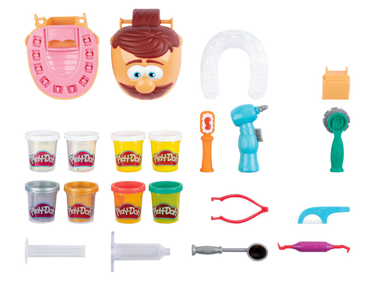 Play-Doh Zahnarztset mit Werkzeug und Knete