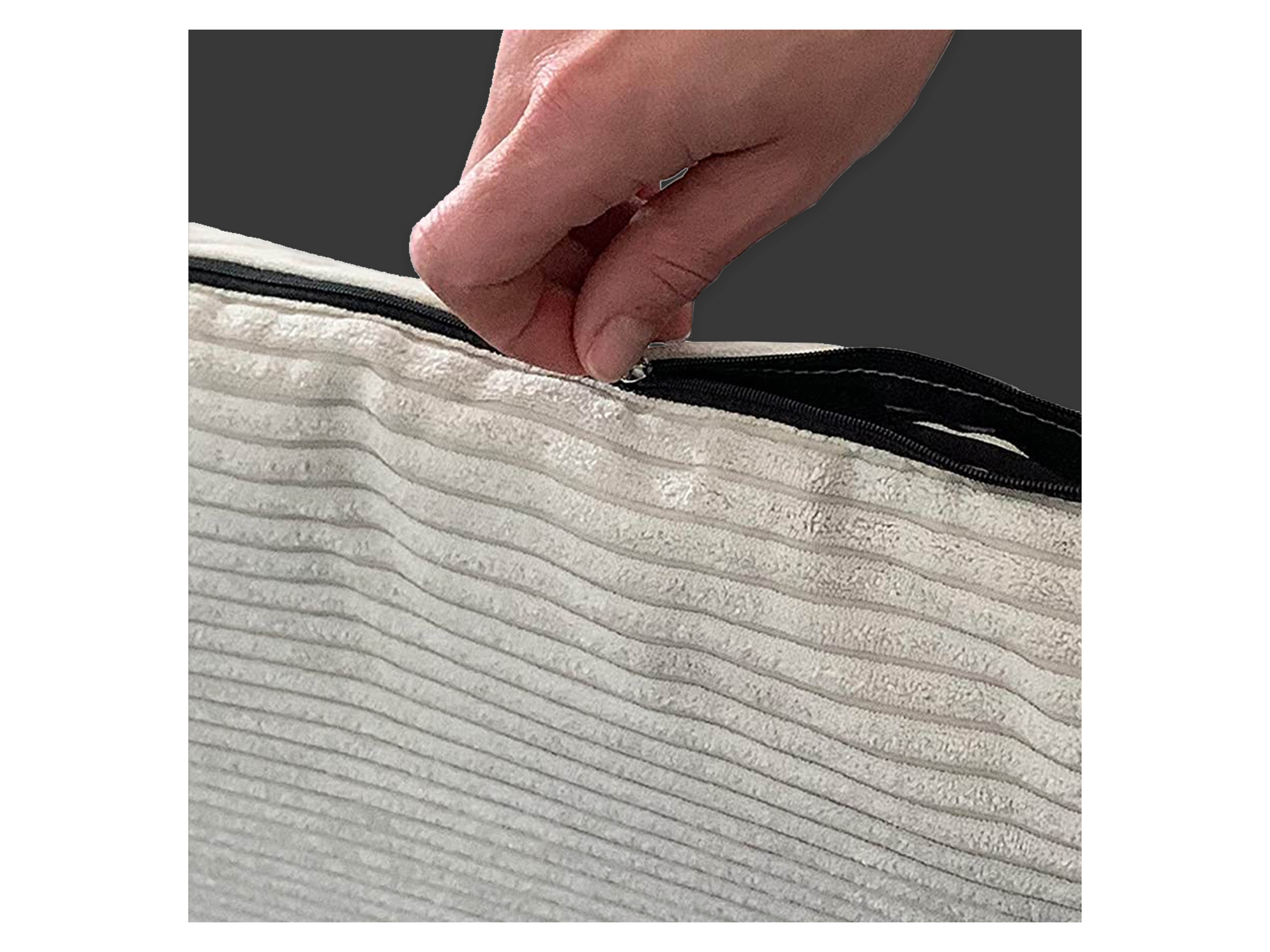 Thumbnail - ROHRSCHNEIDER Eck-Kuschelsofa Tabby (Gr. 2)