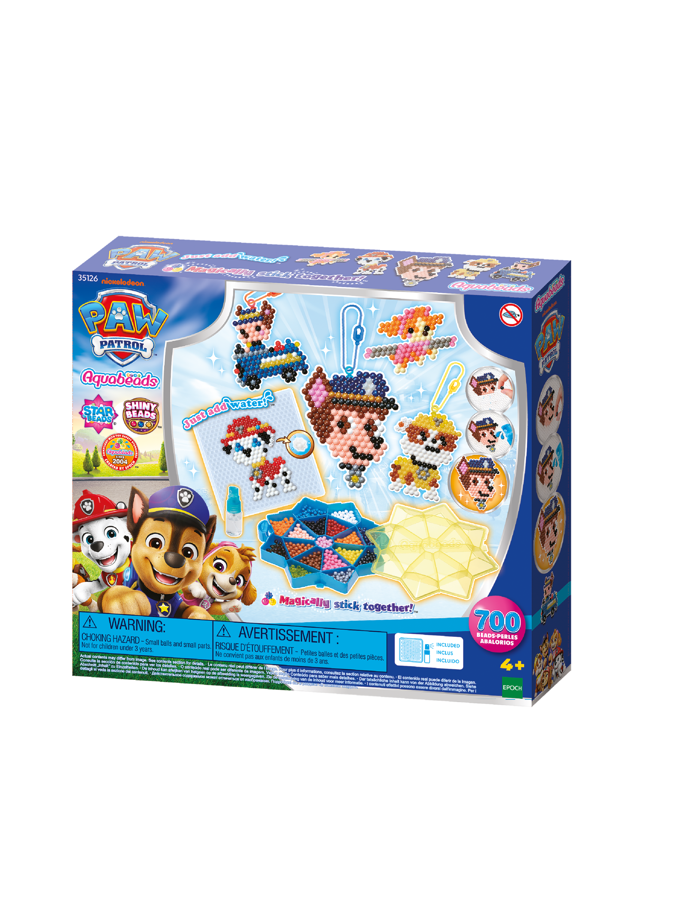 AQUABEADS Paw Patrol Mega Bastelset, wasseraktivierend