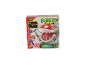 Brettspiel mit Mario- und Luigi-Figuren, die vor einer Piranha-Pflanze fliehen.