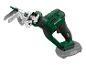PARKSIDE Akku-Säbelsäge mit grünem Gehäuse und grauem Akku.