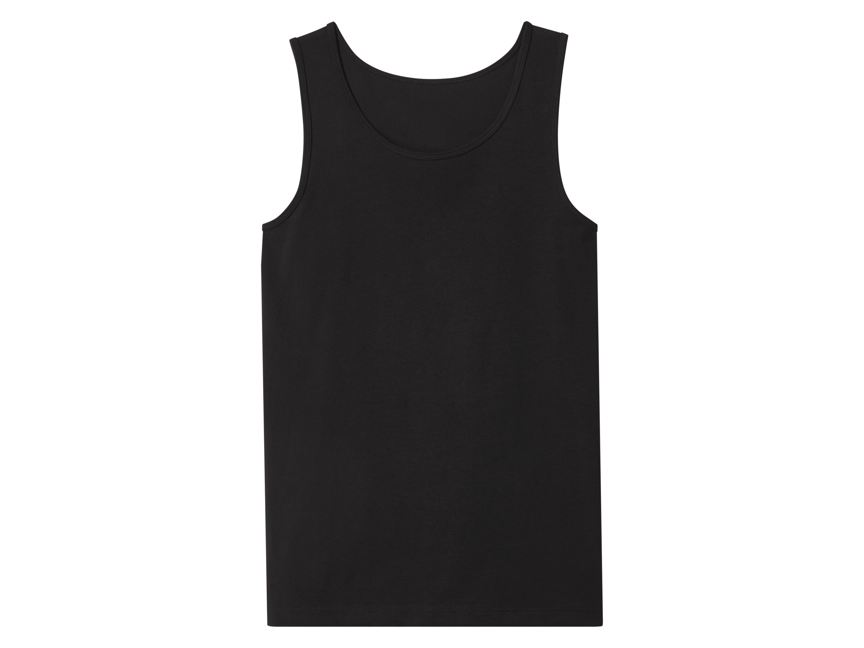 Thumbnail - esmara® Kinder Mädchen Unterhemd/ Top 5 Stück (Schwarz/weiß, 146/152)