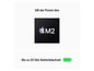Apple M2-Chip mit bis zu 20 Stunden Akkulaufzeit.