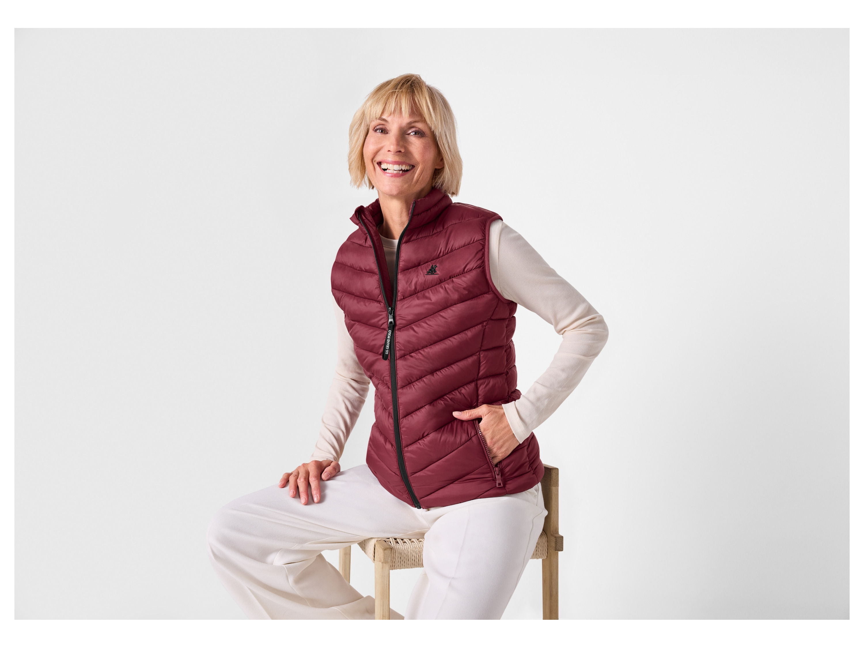 esmara® U.S. x Grand Polo Damen Premium-Steppweste 3