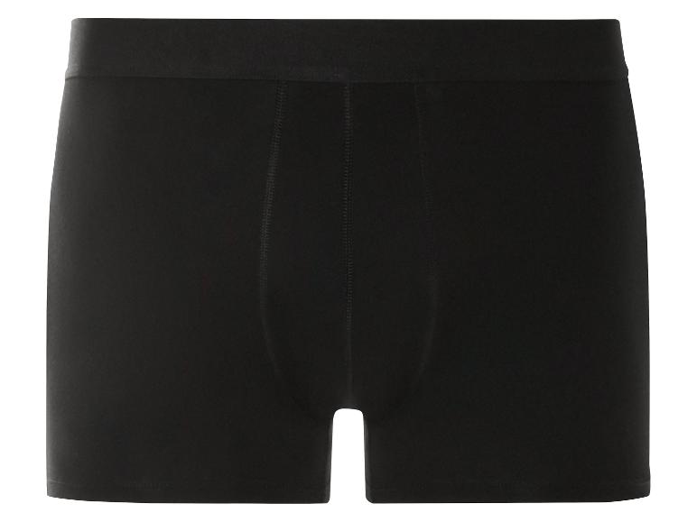 Schwarze Boxershorts für Herren.