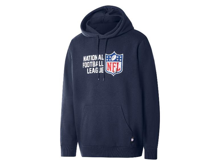 Dunkelblauer Hoodie mit NFL-Logo und dem Schriftzug „NATIONAL FOOTBALL LEAGUE“