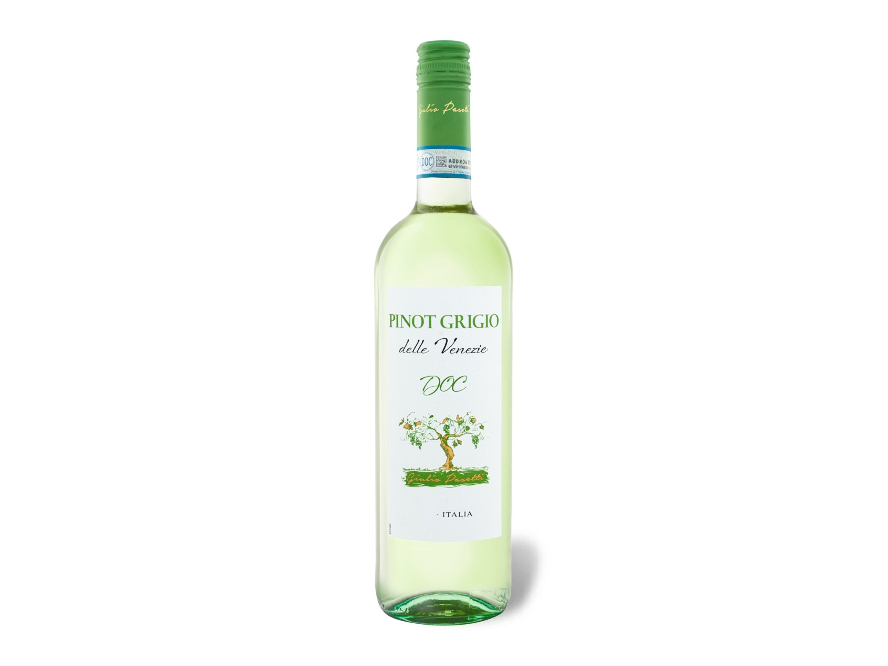 Lidl Wein-Angebot - Pinot Grigio Delle Venezie DOC trocken, Weißwein 2025