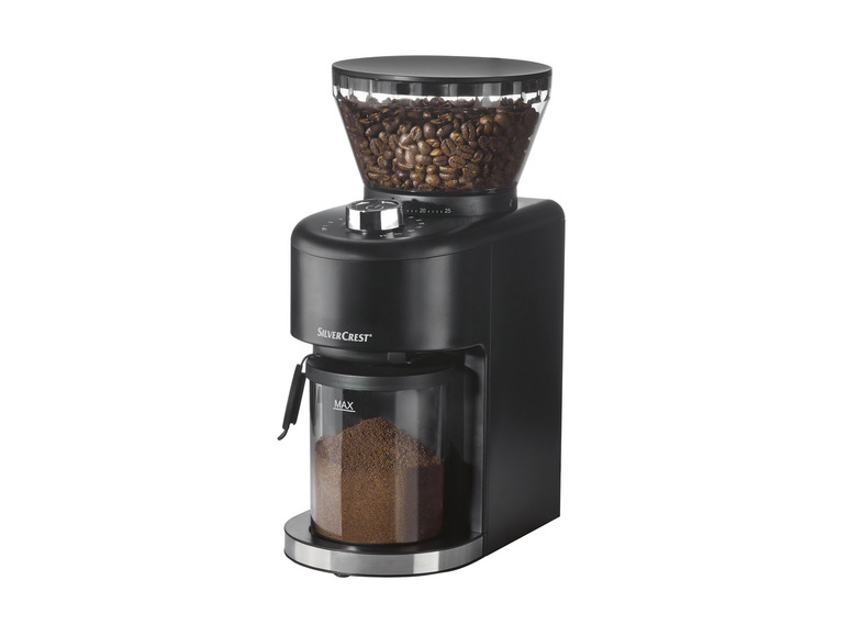 SILVERCREST® KITCHEN TOOLS Elektrische Kaffeemühle 200 mit »SKKM Kegelmahlwerk A1«