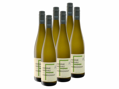6 x 0,75-l-Flasche Weinpaket Domäne Wachau Chardonnay Federspiel DAC trocken, Weißwein