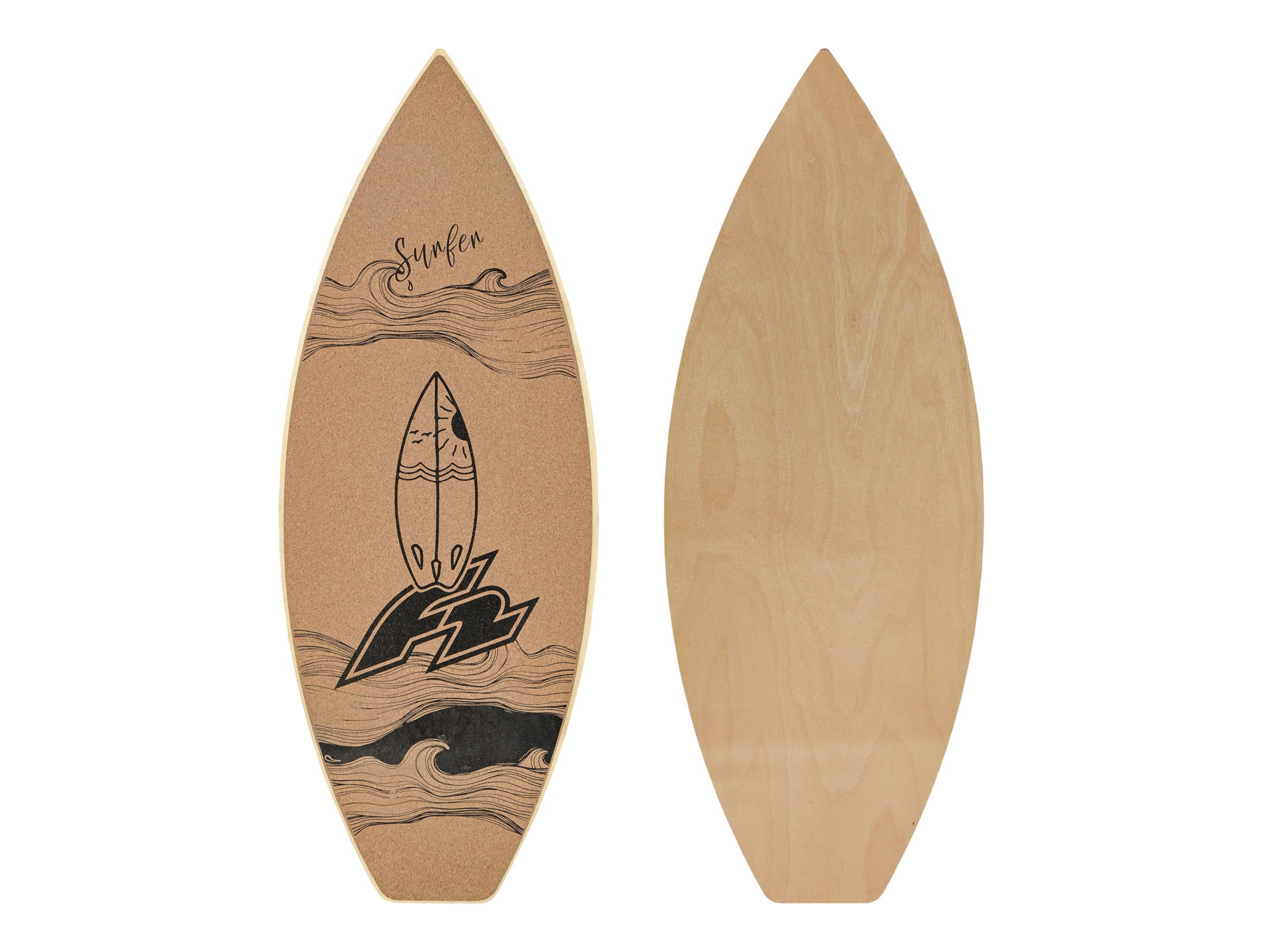 Thumbnail - F2 Cork Balanceboard »Surf«, mit Korkrolle