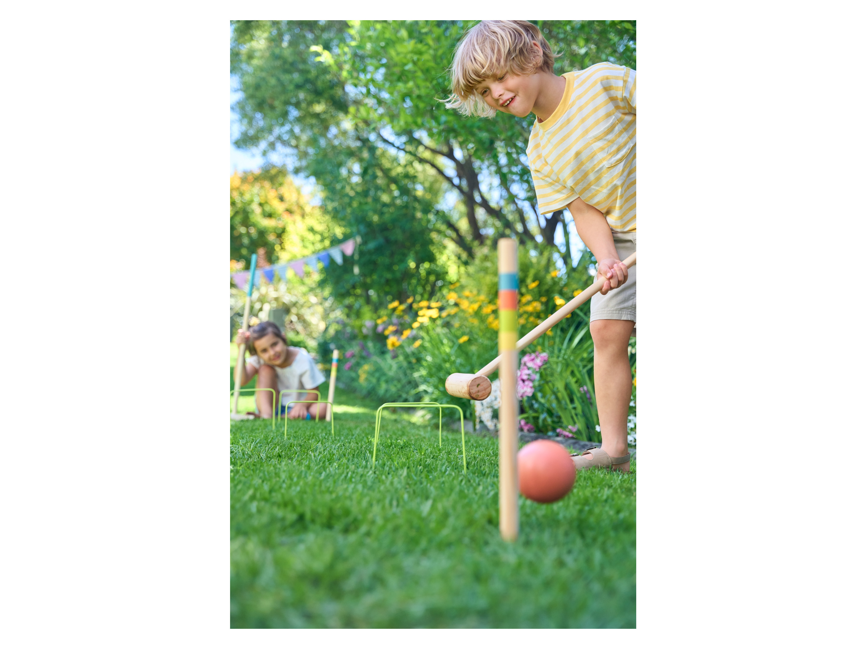 Thumbnail - Playtive Kinder Outdoorspiele (Krocket)