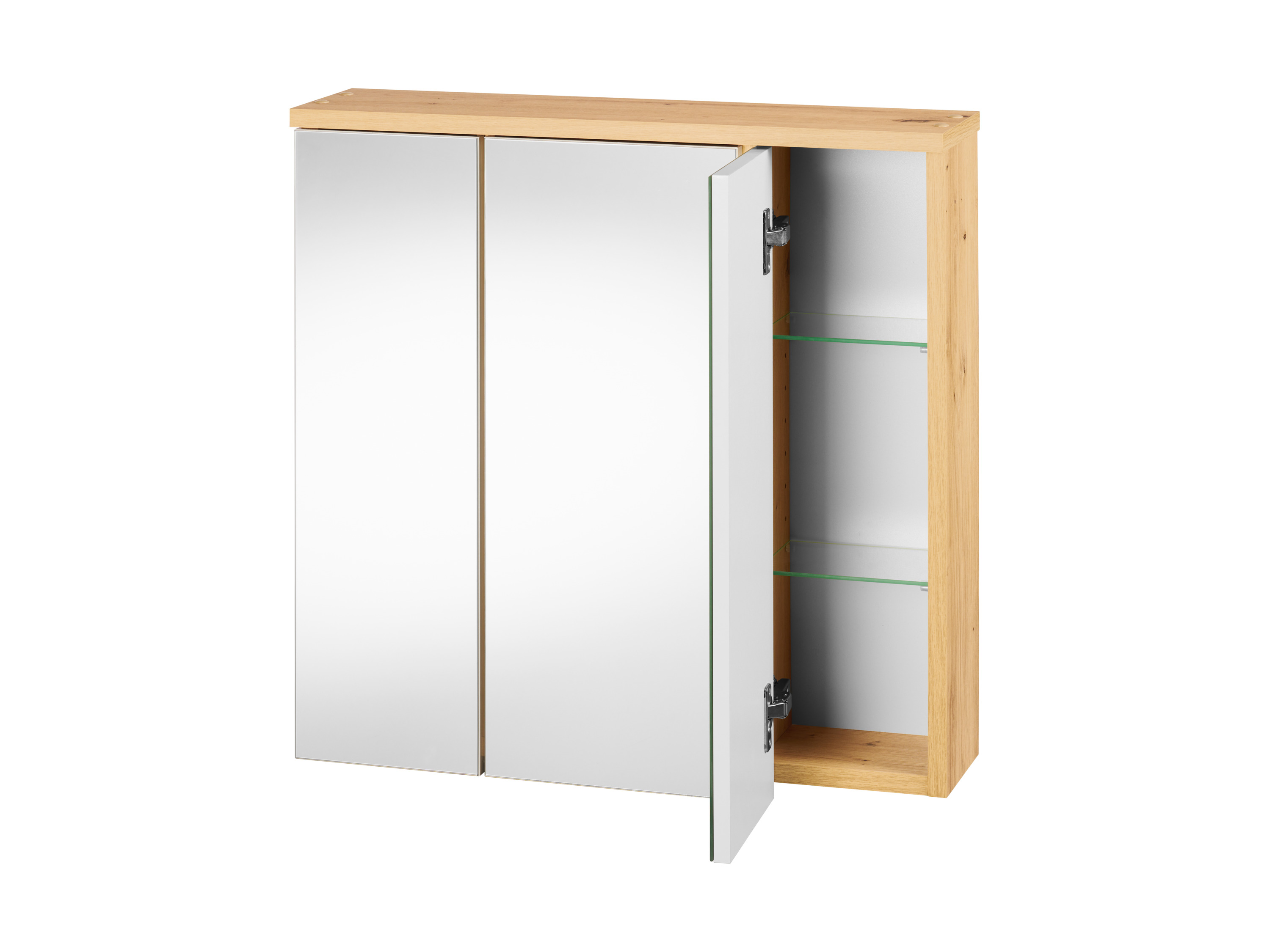 Thumbnail - LIVARNO home Spiegelschrank »Palermo«, Korpus-Eiche