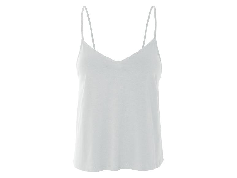 Hellgraues, leichtes Top für den Sommer.