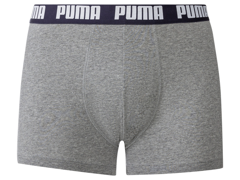Gehe zu Vollbildansicht: Puma Herren Boxershort, 2 Stück, Slim Fit, mit umlaufenden Logo - Bild 5