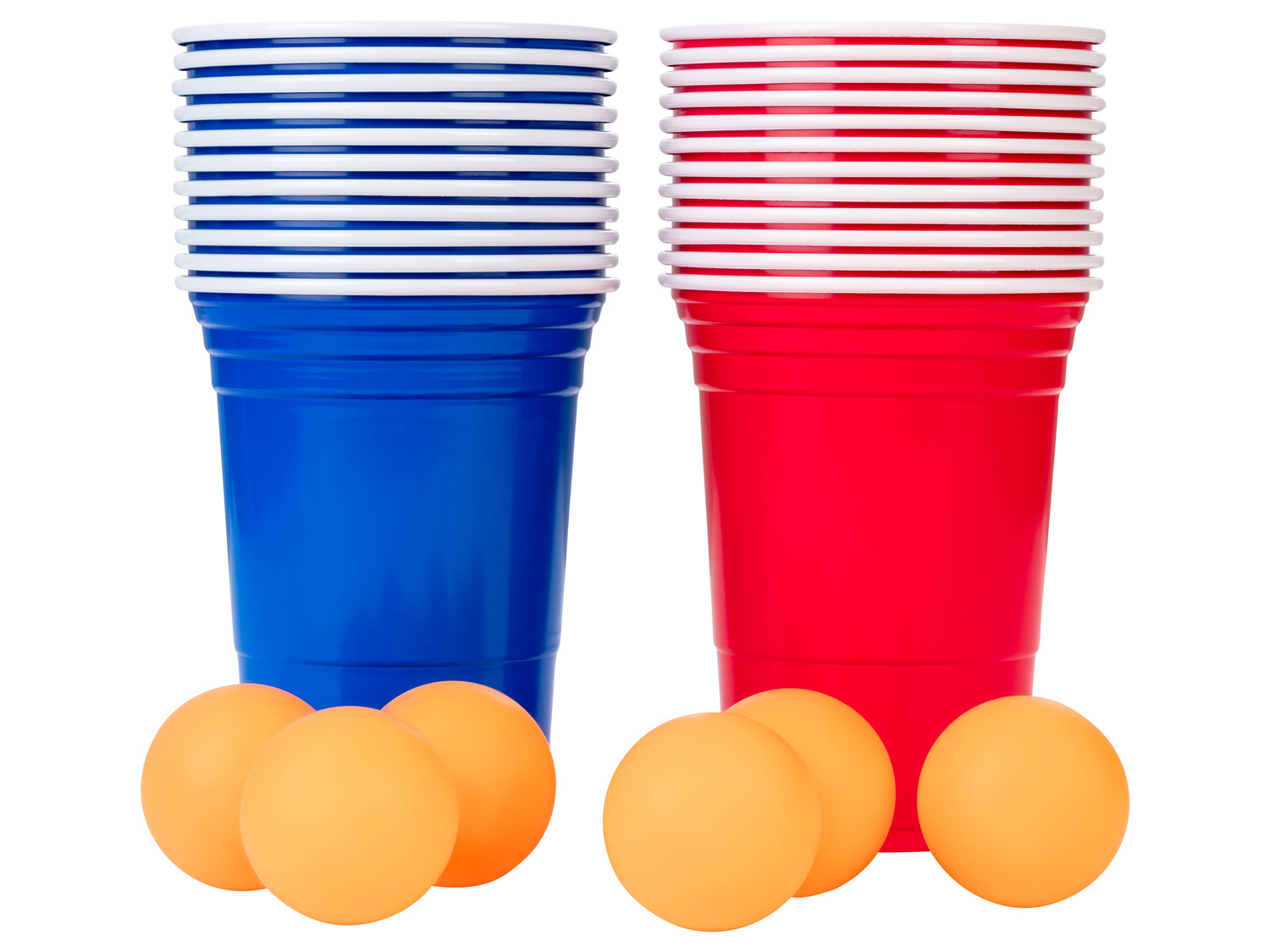Gastgeschenke Sportparty Layhit 24 Fußball-Becher – 473 Ml, Plastik, Wiederverwendbar, Mit Deckel, Sportdesign, Partyzubehör