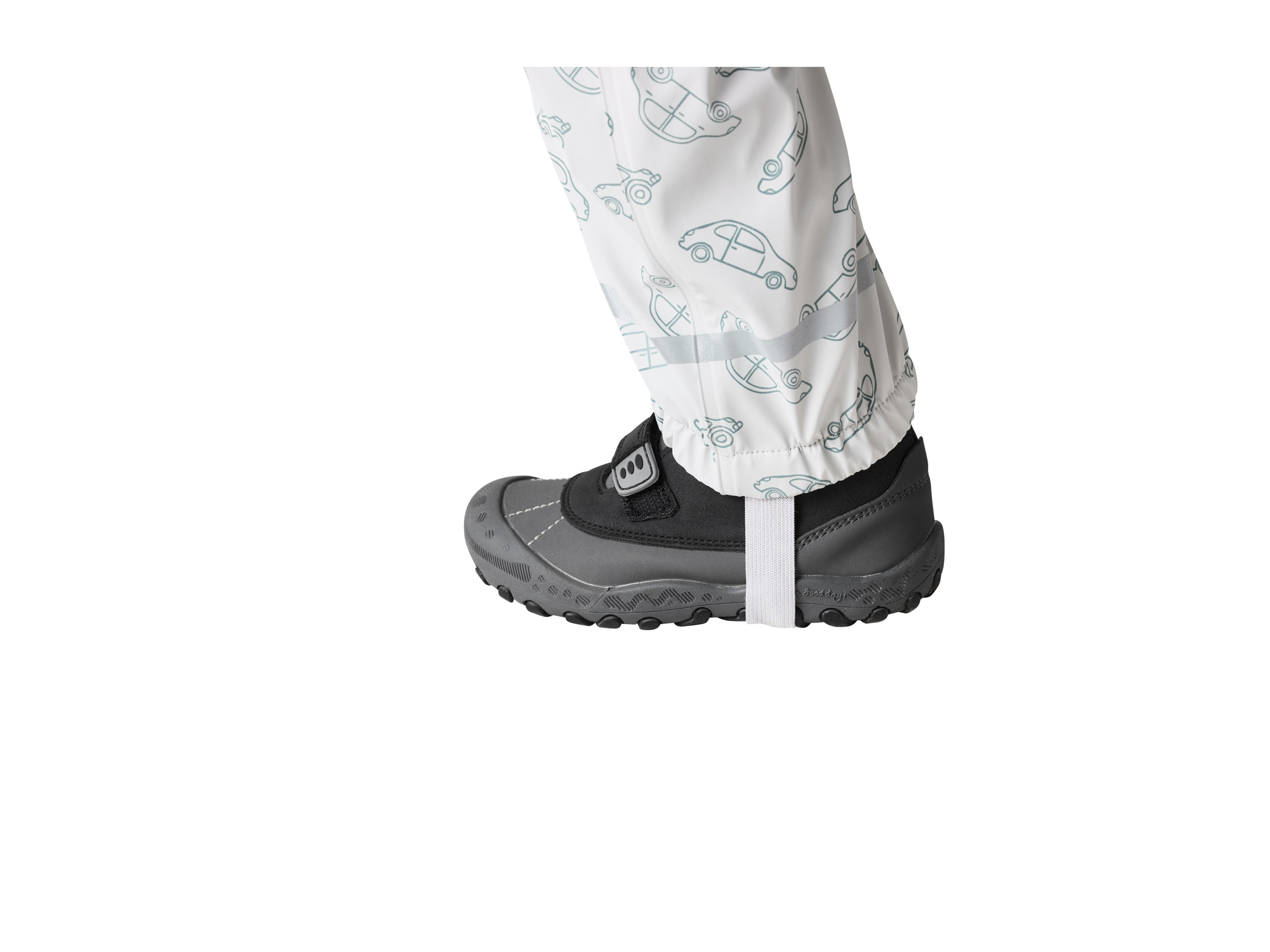 LUPILU® Baby Kleinkinder Matsch und Buddel-Overall, gefüttert (Grau, 74/80) – Bild 4 von 4