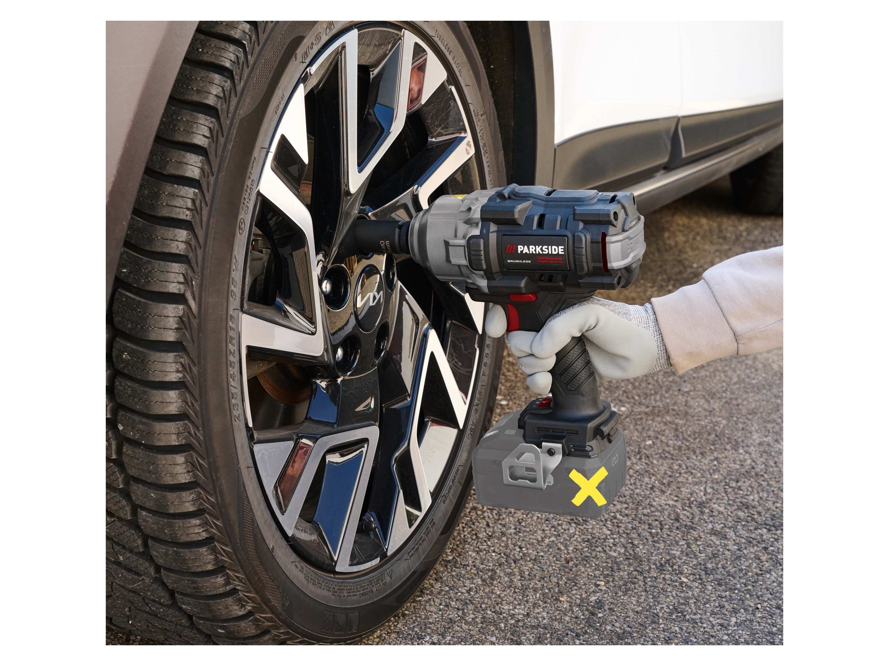 Thumbnail - PARKSIDE PERFORMANCE® 20 V Akku-Drehschlagschrauber »PASSP 20-Li C4«, ohne Akku und Ladegerät