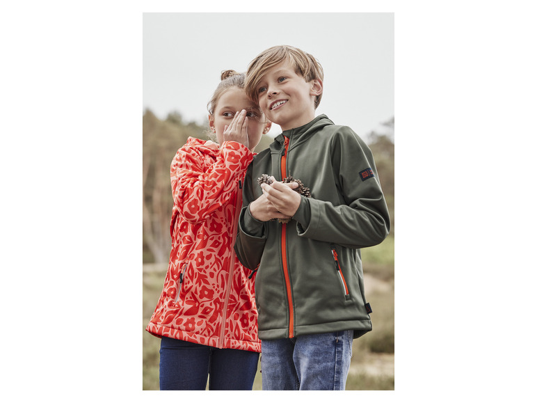 Gehe zu Vollbildansicht: Rocktrail Kinder Jungen Softshelljacke, wasserabweisend - Bild 10