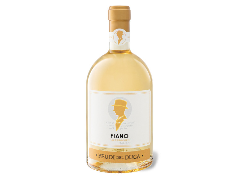 Gehe zu Vollbildansicht: Feudi del Duca Fiano Puglia IGP halbtrocken, Weißwein 2021 - Bild 1