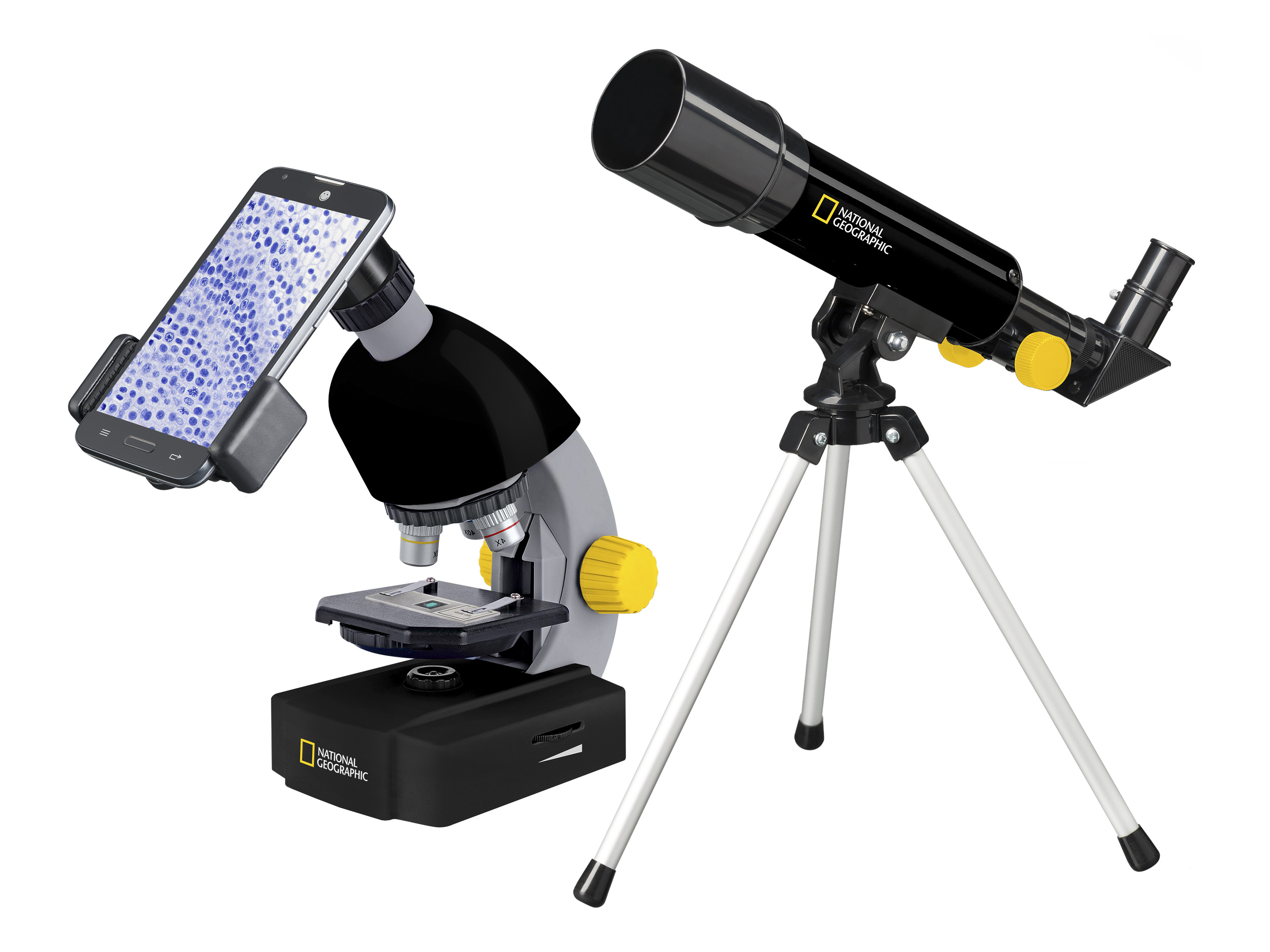 National Geographic Astronomie- und Mikroskopie-Set, mit viel Zubehör | 04007922079851