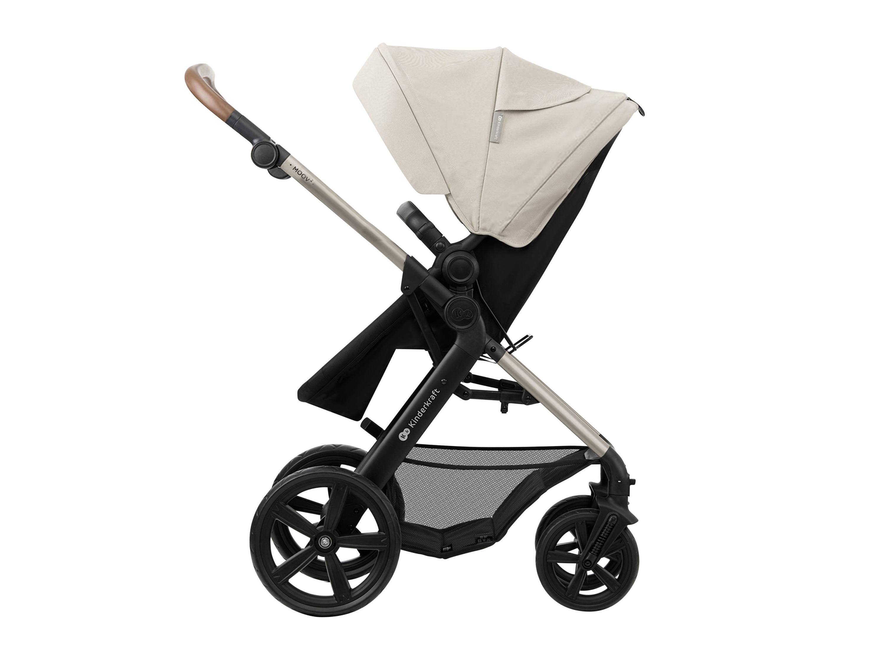 KINDERKRAFT 3-in-1 Kinderwagen »MOOV 2 Classic« (Grau) – Bild 3 von 4