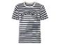 Capri T-Shirt mit blau-weißen Streifen.